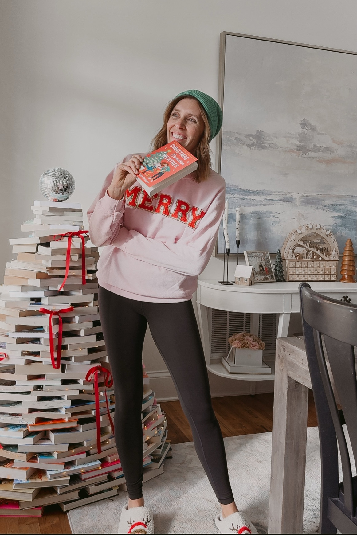 Christmas holiday look for a cozy day to curl up with a book!

#LTKStyleTip #LTKFindsUnder50 #LTKHoliday