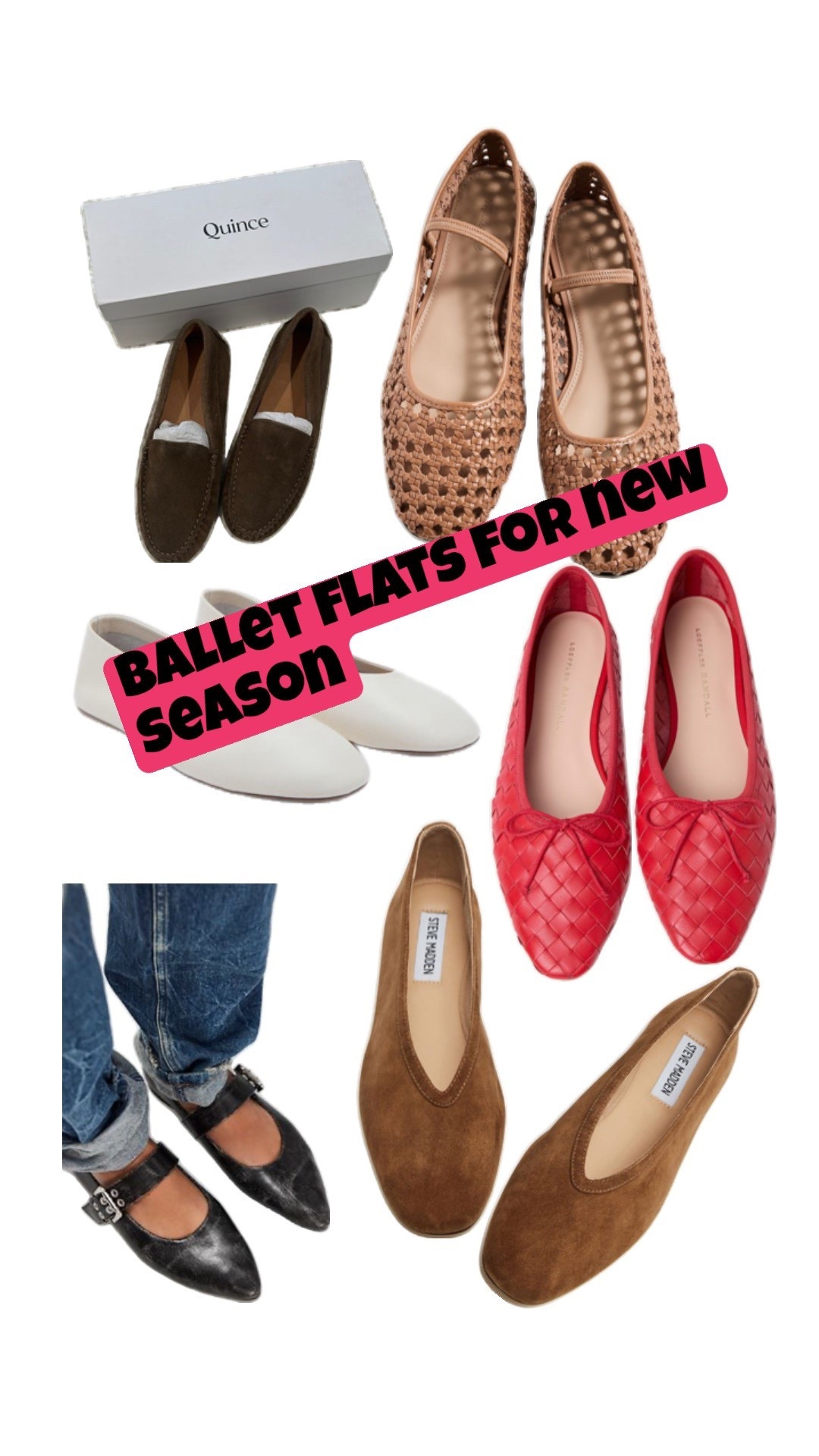 Ballet flats are having their moment—and I’m here for it. 🩰✨ The perfect mix of comfort + trend, they’re the shoe you’ll reach for all season long. Pair them with jeans, skirts, or tailored trousers—instant Parisian autumn vibes. 🍂
Shop my favorites in LTK!

#BalletFlats #AutumnStyle #ChicAndComfy #PrettyPolishedOver40 #Over40Style