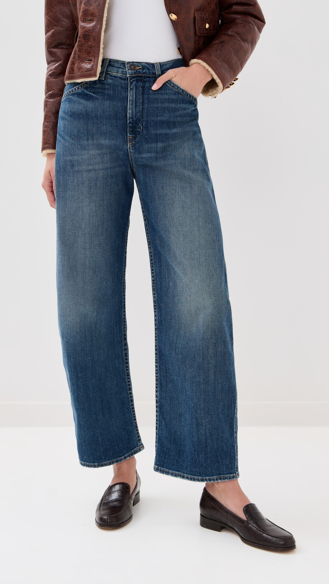 Nili Lotan Tribeca Jeans Classic Wash 30 | Shopbop