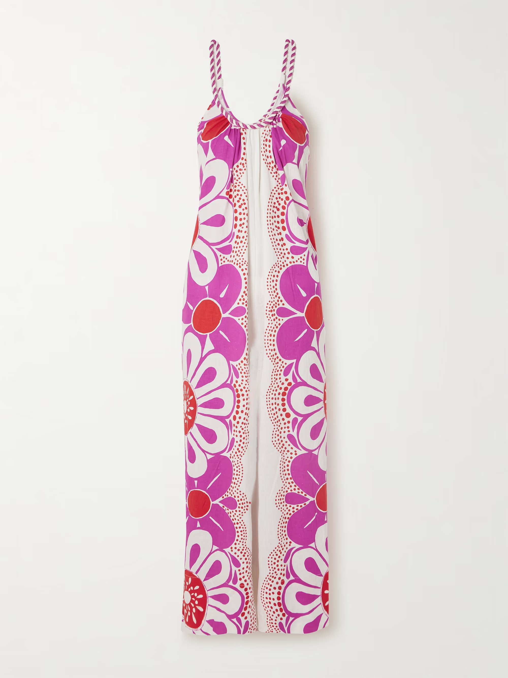 Maia printed linen-blend jumpsuit | NET-A-PORTER (US)