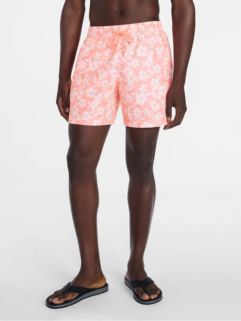 George Men's and Big Men's Swim Shorts, 6" Inseam, Sizes S-3XL | Walmart (US)