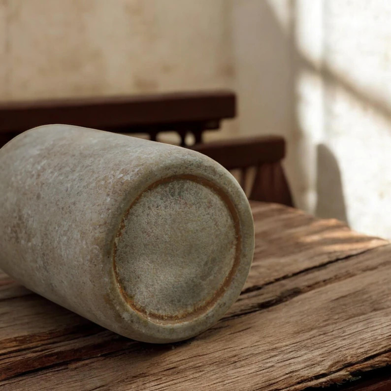 Elegant Ceramic Vase, Rustic Pottery Jug, Cottage Core Style Pitcher, Timeless Decor, Nordic Mini... | Etsy (US)