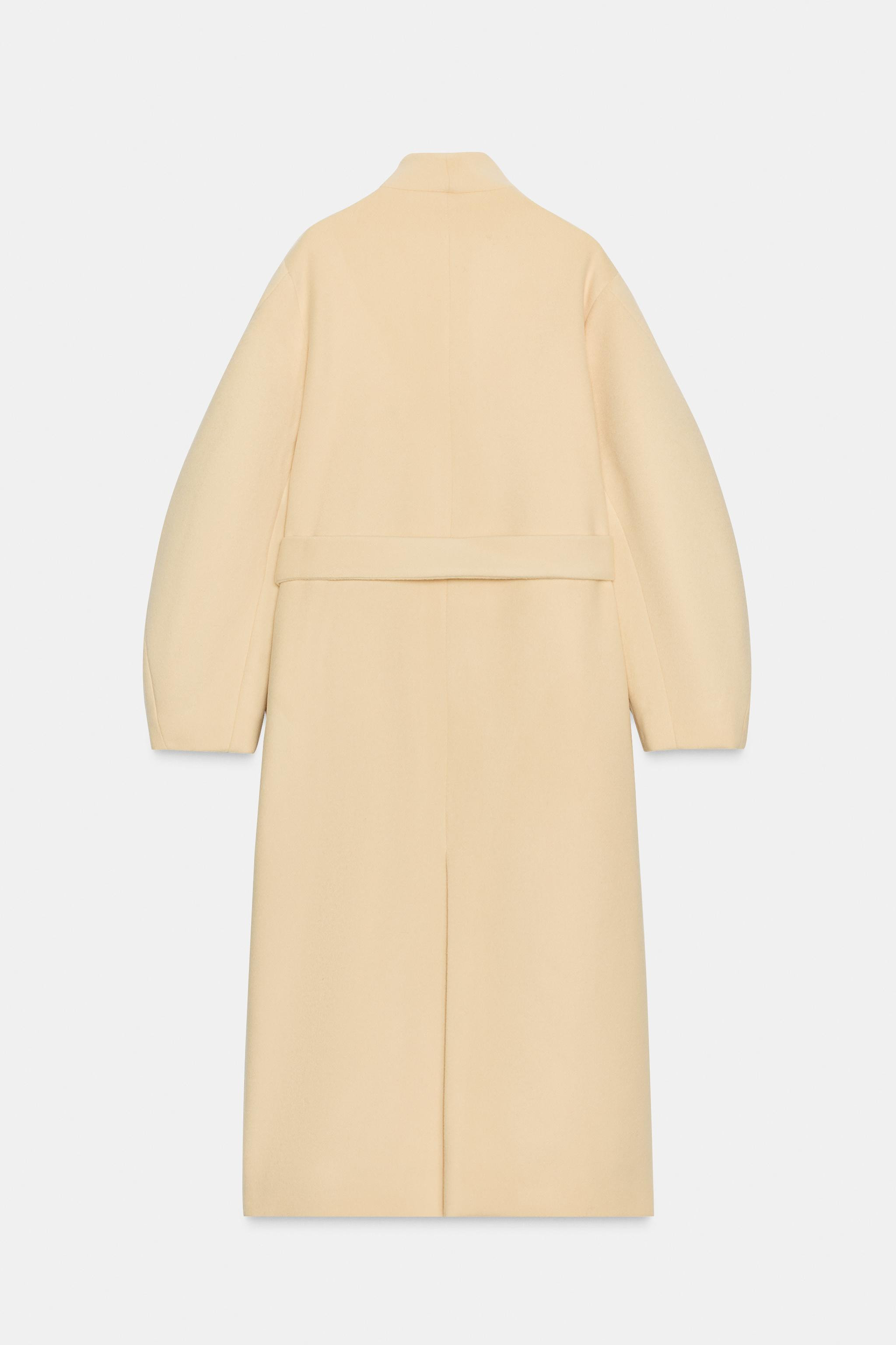 OVERSIZED WOOL BLEND COAT ZW COLLECTION | Zara US