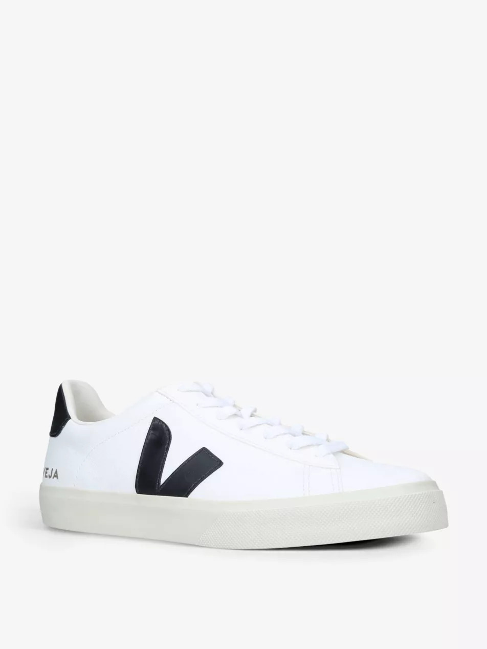 Men's Campo leather and coated-canvas low-top trainers | Selfridges