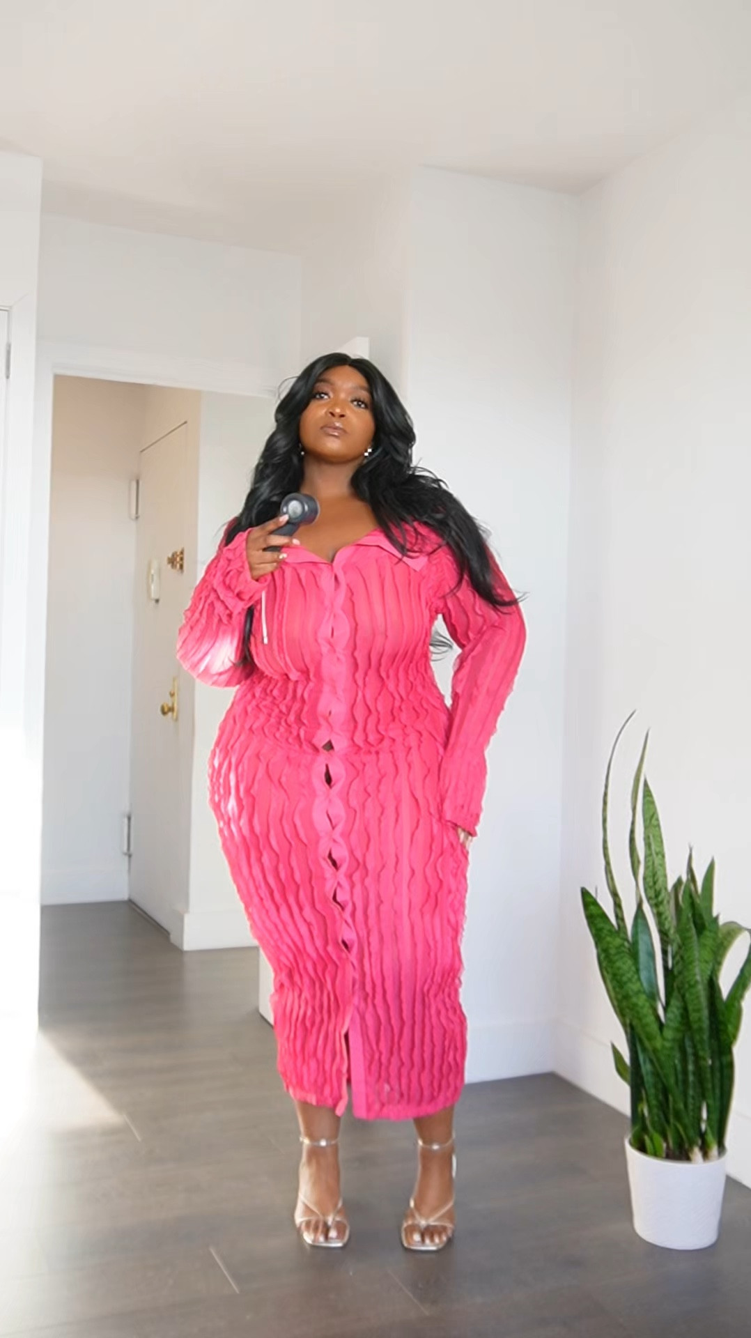 5’8 - XXL- tall friendly- stretchy materiall
I added the exact dress I ordered and attached other sellers as well. 

#LTKPlusSize #LTKFindsUnder50 #LTKBeauty