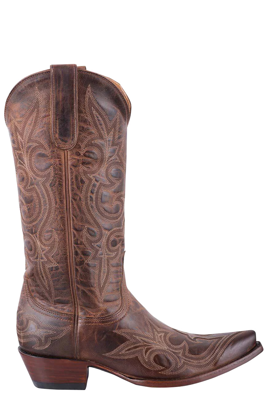 Old Gringo Women's Dark Rust Leather Diego Cowgirl Boots | Pinto Ranch | Pinto Ranch