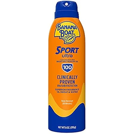 Banana Boat Sport Ultra, Reef Friendly, Broad Spectrum Sunscreen Spray, SPF 30, 6oz. - Twin Pack | Amazon (US)