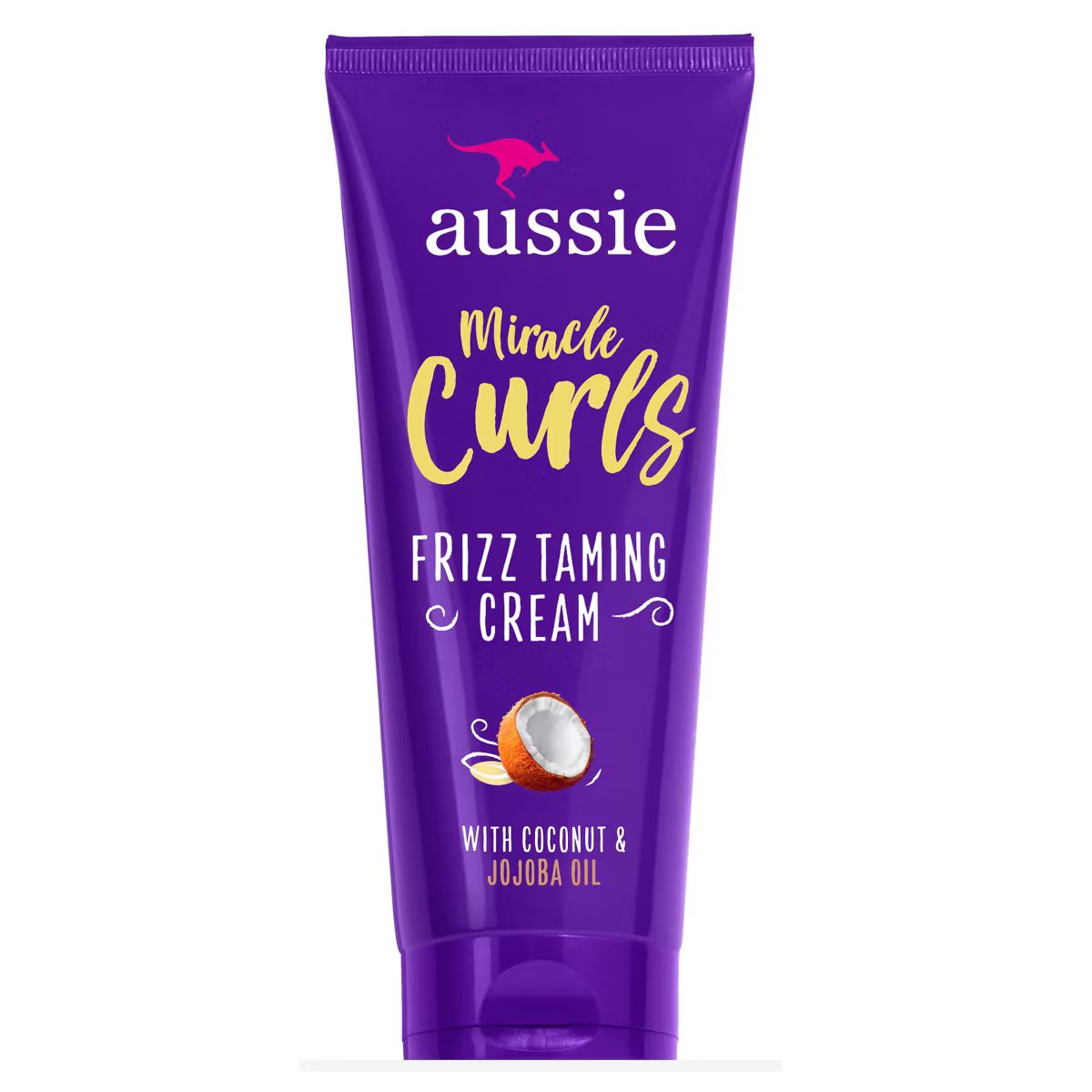 Aussie Miracle Curls Frizz Taming Curl Cream with Coconut & Jojoba - 6.8oz | Target