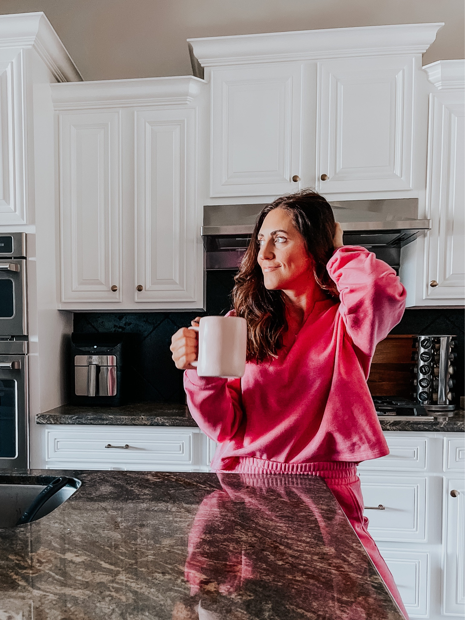 Cozy pink lounge set 💕 // pink sweatshirt (size medium), pink sweatpants (size small) // target style, target finds 

#LTKunder50 #LTKsalealert #LTKFind