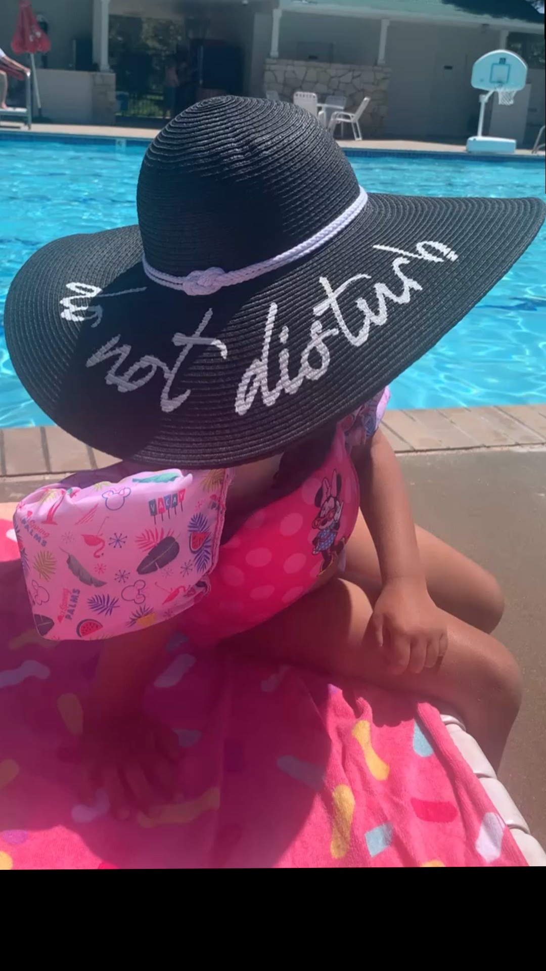 Summer hats that make a statement. My cutie girl rocking her mamas summer hat. This hat gives exactly what it says! 

#LTKSeasonal #LTKFamily #LTKSwim