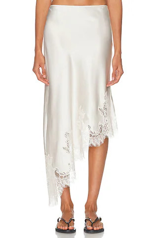 Romy Silk Skirt | FWRD 