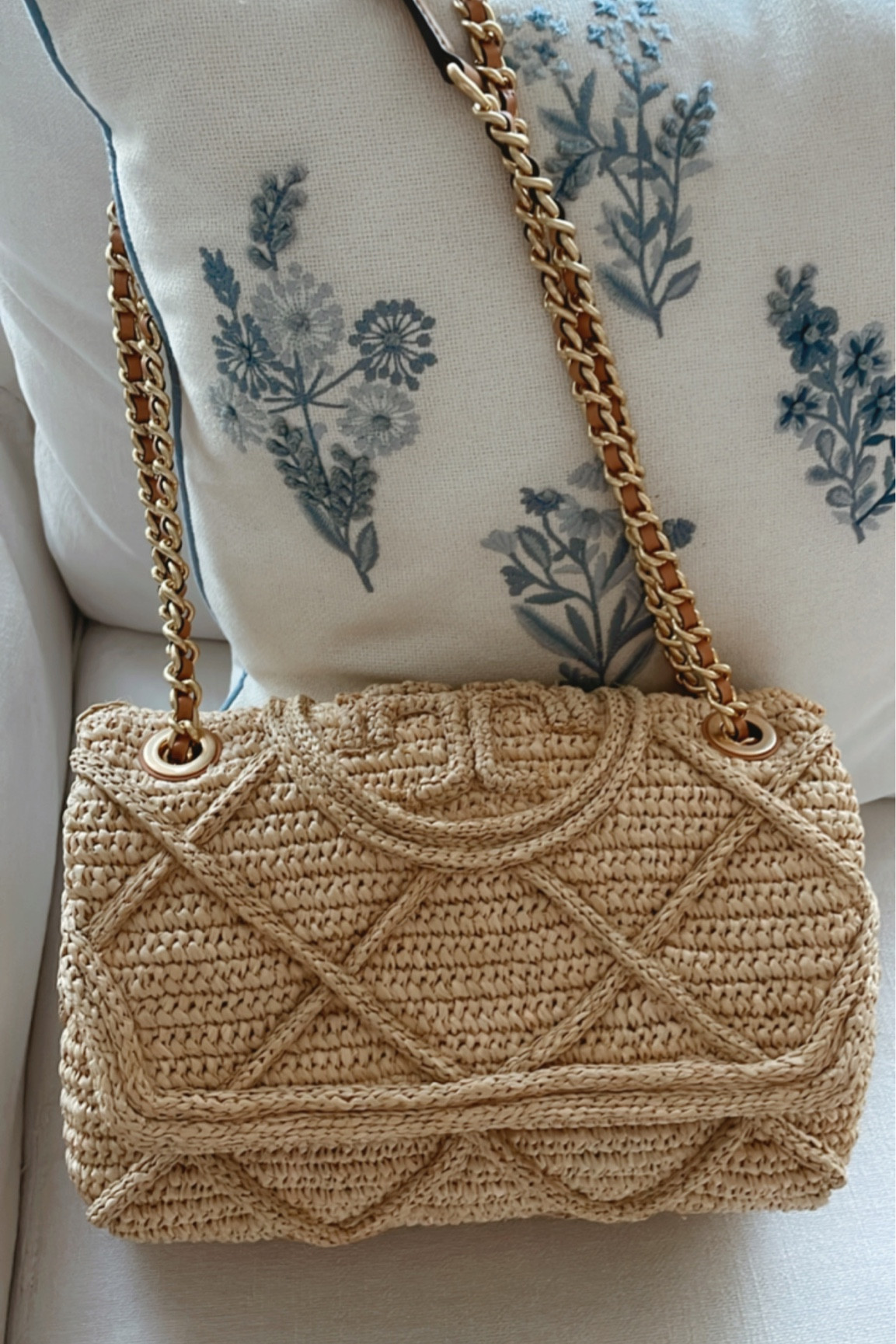 Tory Burch raffia bag on sale! 

#LTKitbag #LTKFind #LTKsalealert