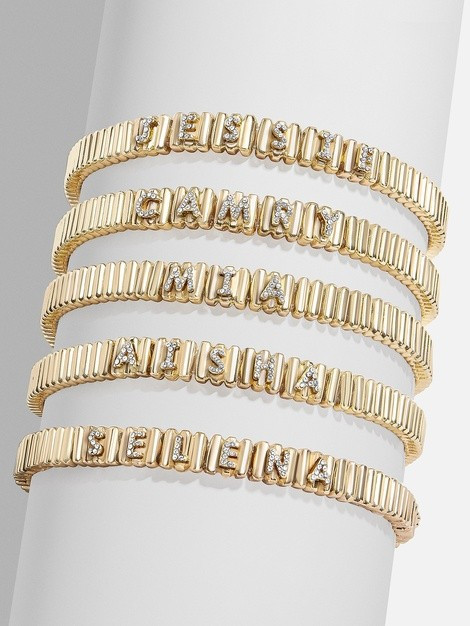 Custom Pavé Tile Pisa Bracelet | BaubleBar (US)