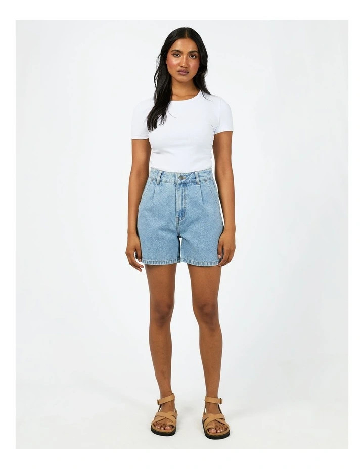Stevie Denim Short in Blue | Myer