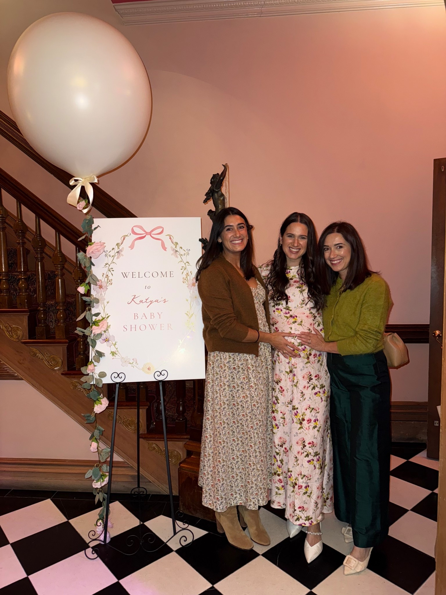 Tea party baby shower with the sissies 🫖💗

#ltkbabyshower 

#LTKBaby #LTKBump