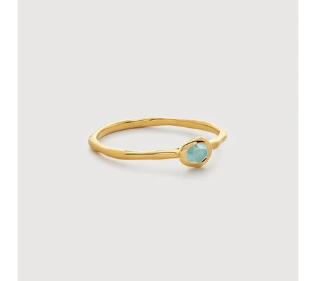 Odyssey Gemstone Stacking Ring | Monica Vinader (US)