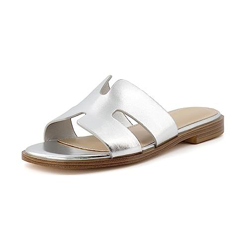 CUSHIONAIRE Women's Voyage slide sandal +Memory Foam, Wide Widths Available | Amazon (US)