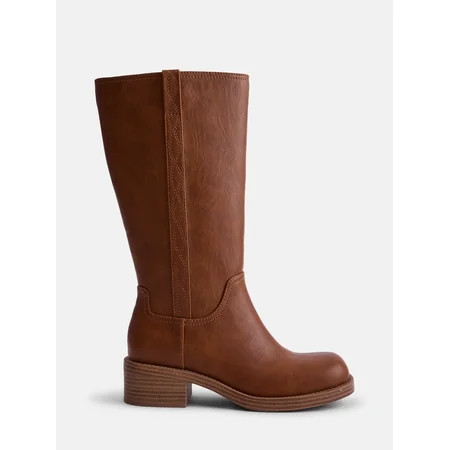 No Boundaries Women's Tall Riding Boot, Wide Width Available | Walmart (US)