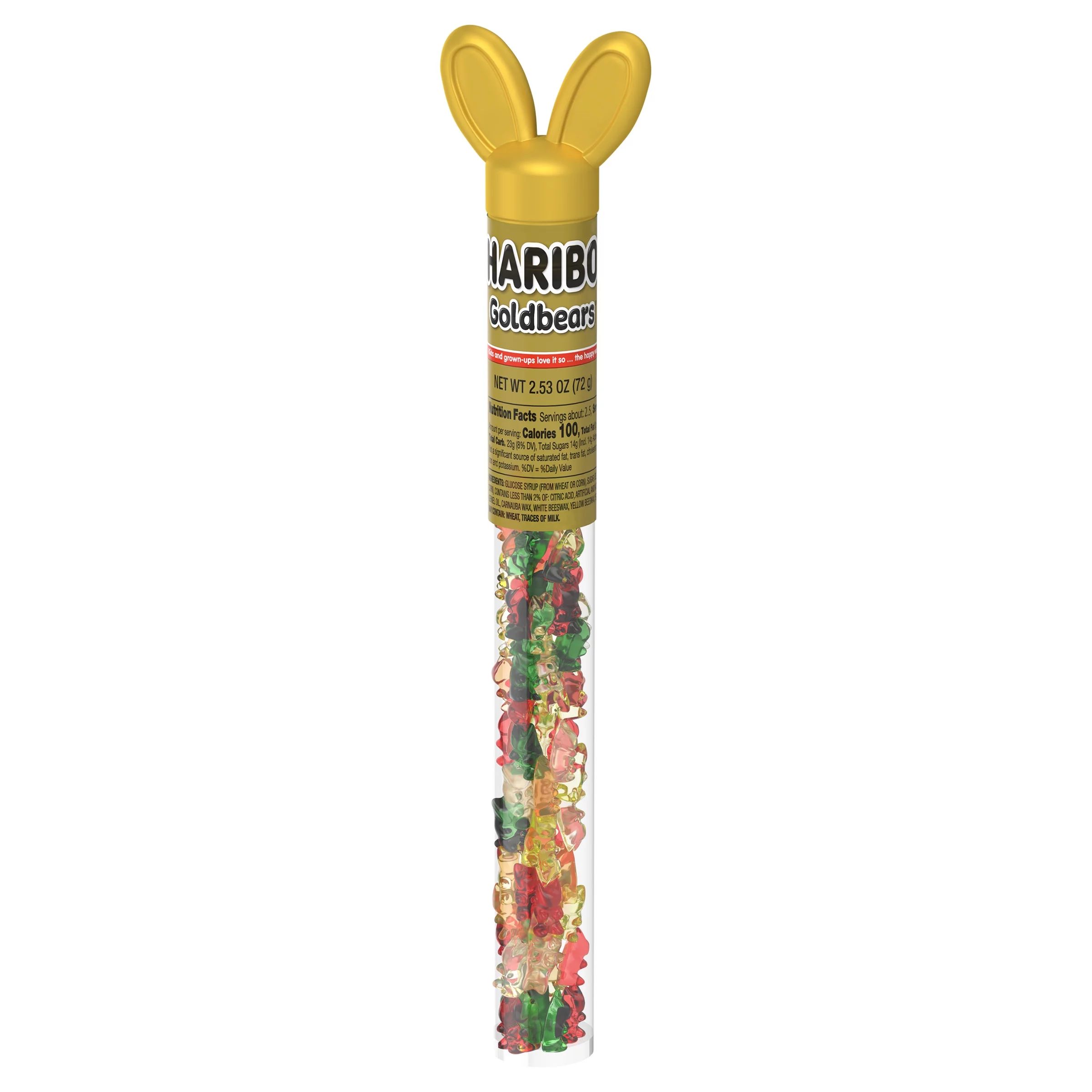 Haribo Goldbears Gummy Candy 2.53oz Filled Tube | Walmart (US)