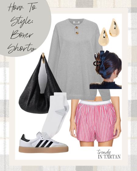 How to style: boxer shorts!

Trendy fashion – trendy clothes – comfy casual – style trends – women’s boxers – casual outfit ideas 

#LTKstyletip #LTKSeasonal
