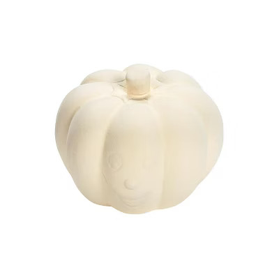 3 1/2" Mini DIY Craft Decorative Ceramic Pumpkins - 12 Pc. | Target