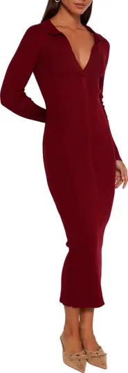 Petal & Pup Collins Long Sleeve Sweater Dress | Nordstrom | Nordstrom