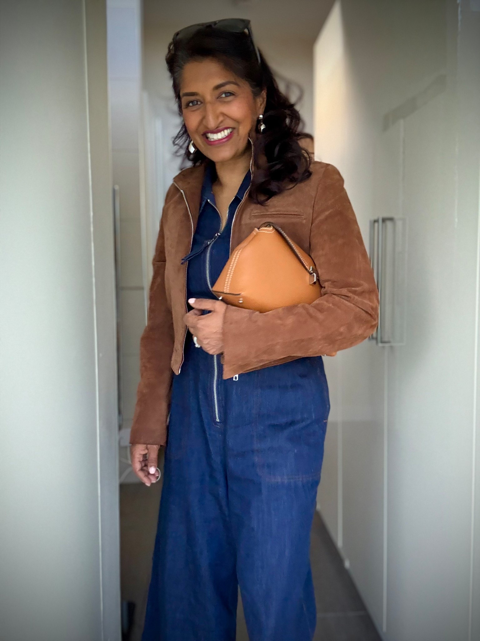 Wearing brown suede jacket on repeat 

#LTKstyletip #LTKpetite #LTKover50style