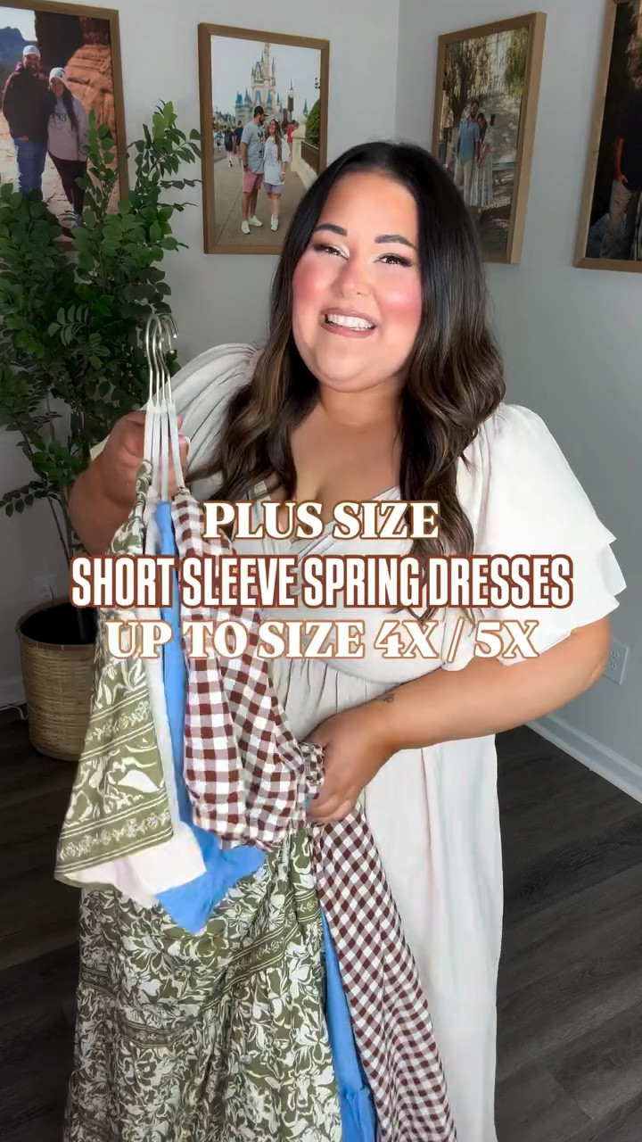 Plus size spring dresses- 1 am absolutely IN LOVE with these styles!!!😍
they are all so incredibly flattering,
comfortable, and versatile with how you can style them!
If you need a family photo dress, baby shower dress, or vacation dress- these are for you!! AND they're all available up to a SIZE 4X OR 5X🥳

#LTKPlusSize #LTKSeasonal #LTKMidsize