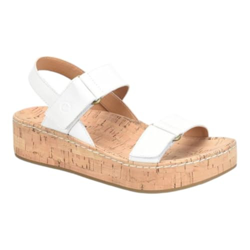 BORN Women's Sloan White 6 M | Amazon (US)
