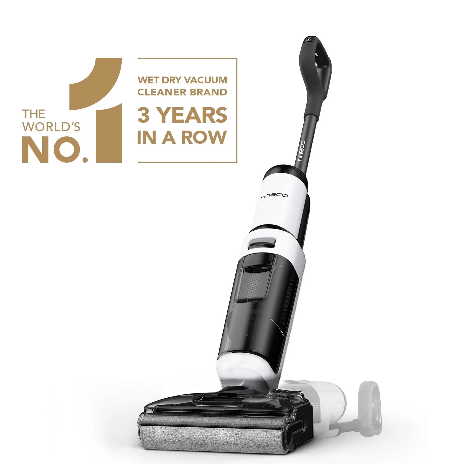 Tineco iFLOOR 5 Stretch Wet Dry Vacuum and Mop, Cordless Floor Washer for Hard Floors | Walmart (US)