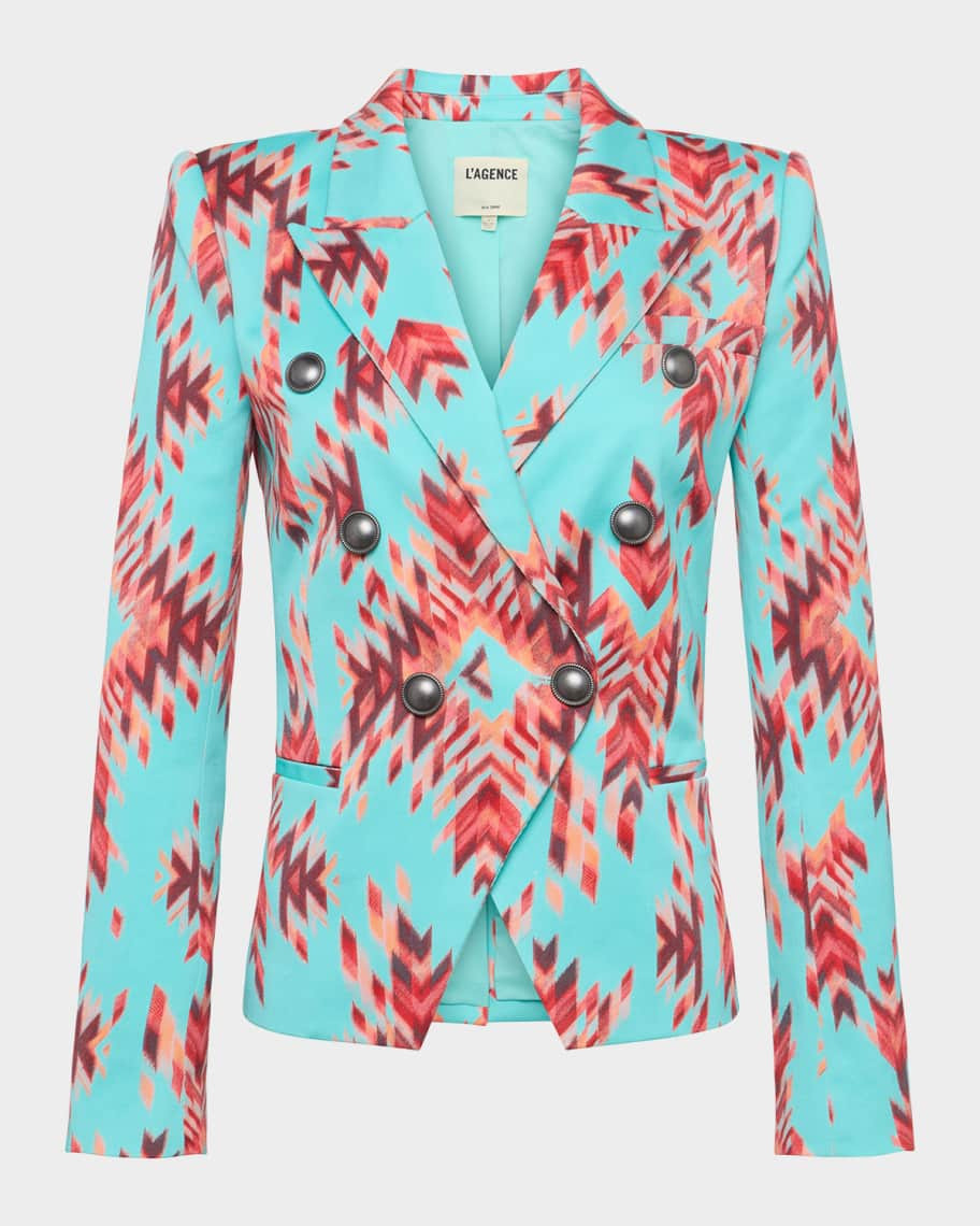 L'Agence Marie Double-Breasted Blazer | Neiman Marcus