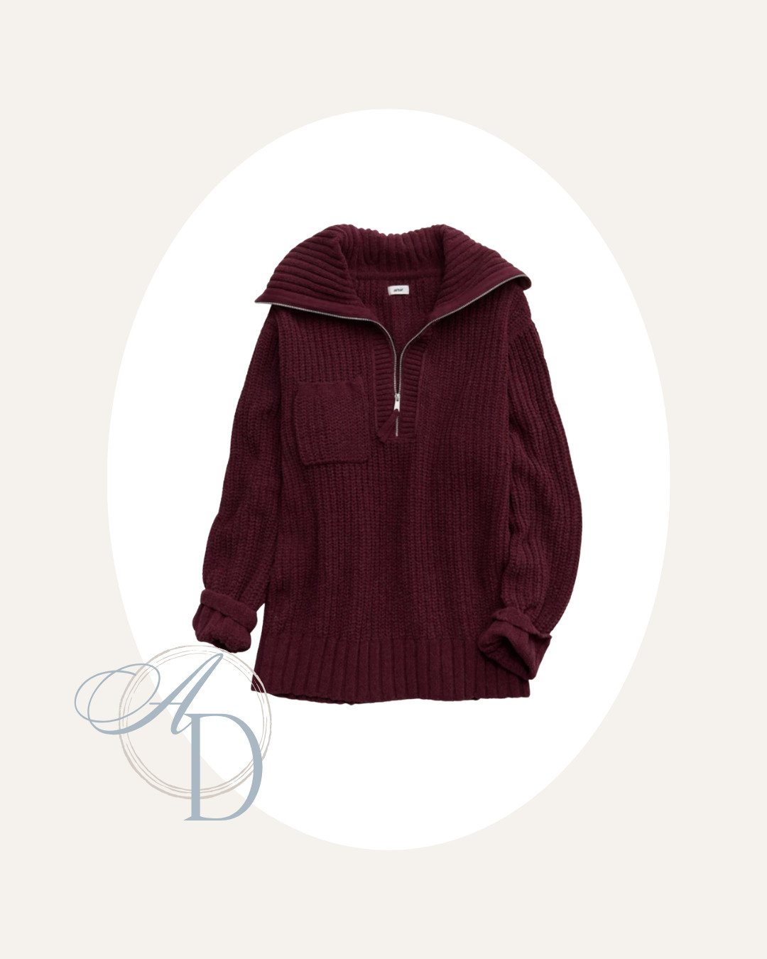 // new aerie so nostalgic quarter zip sweater // on sale for labor day weekend // fall sweater // fall quarter zip // burgundy sweater for fall // cute quarter zip for fall //  

 #LTKgrwm #LTKootd #LTKSeasonal
