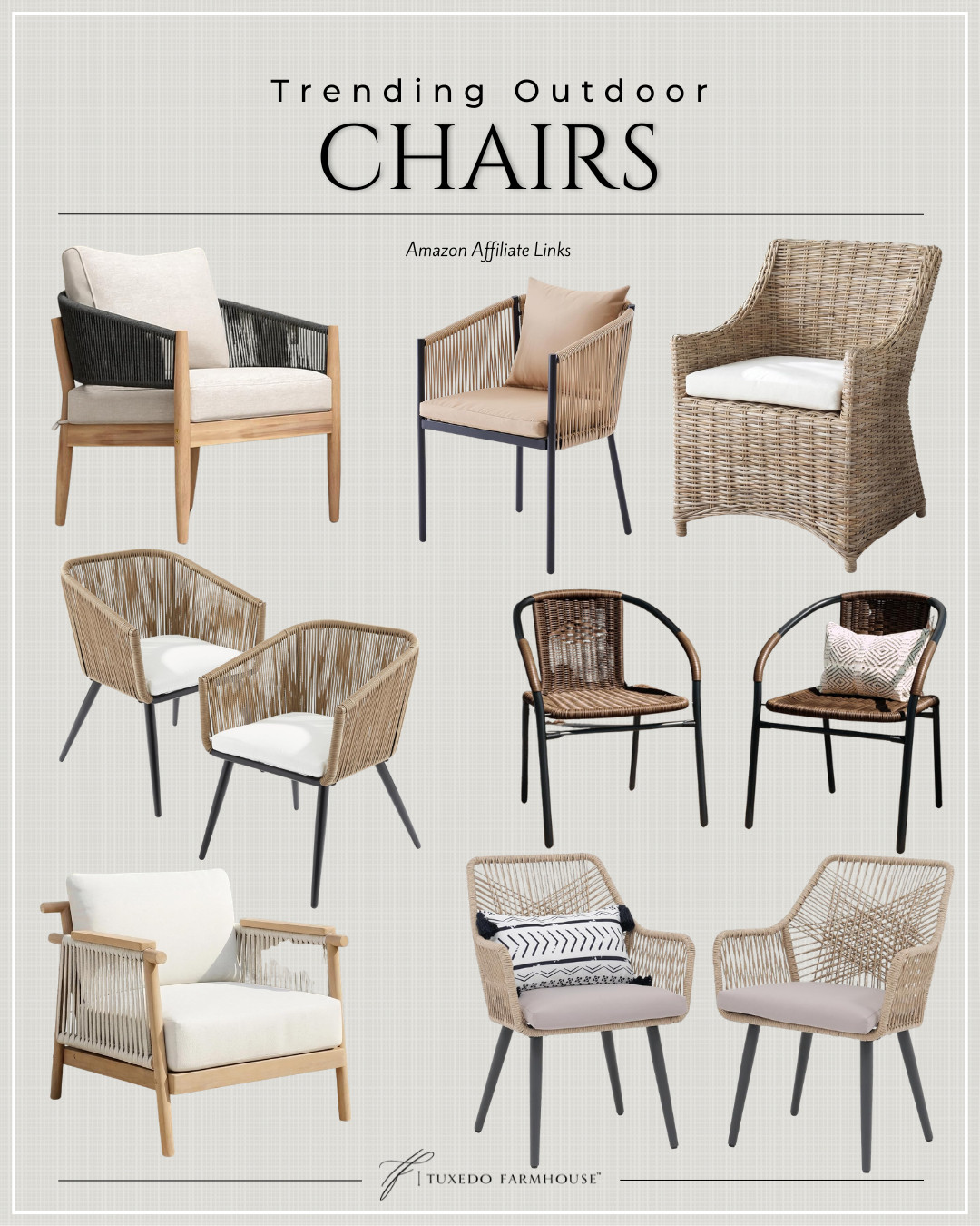 Trending Outdoor Chairs

Check out these stylish outdoor chairs for your patio. Perfect for relaxing and entertaining. #PatioChairs #OutdoorSeating 

 #LTKSeasonal #LTKHome #LTKSaleAlert