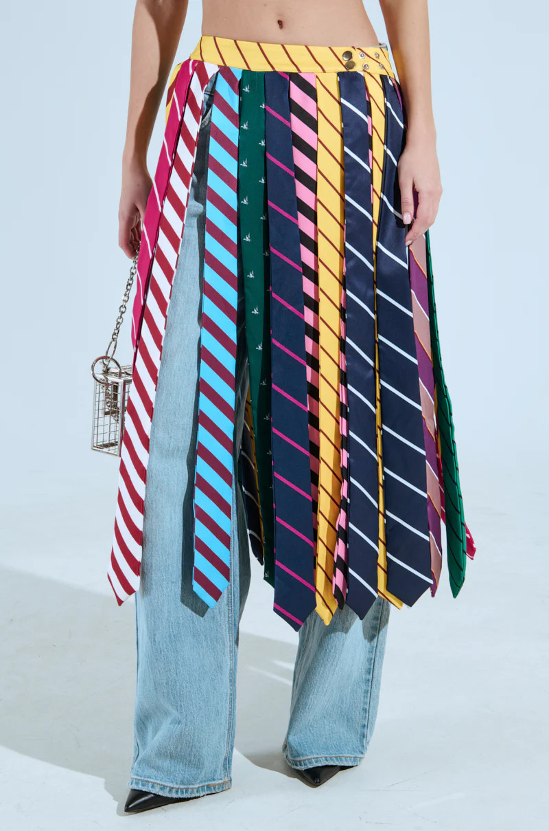 TIE ME DOWN MIDI SKIRT | AKIRA