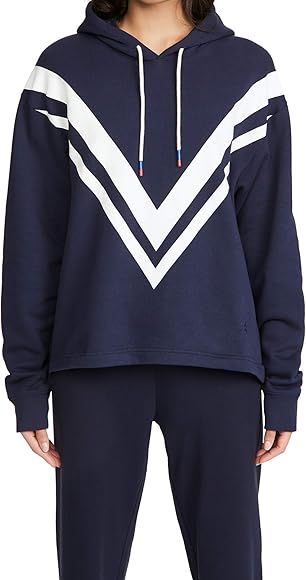 Tory Sport Women's French Terry Chevron Hoodie | Amazon (US)