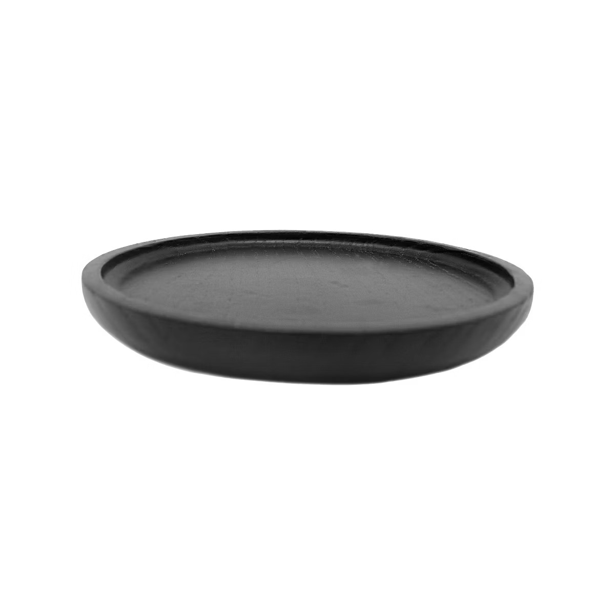 Sweet Water Decor Black Round Decorative Tray - 7x7" | Target