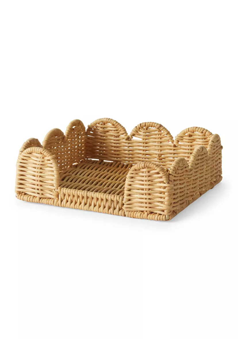 Rattan Napkin Holder | Belk