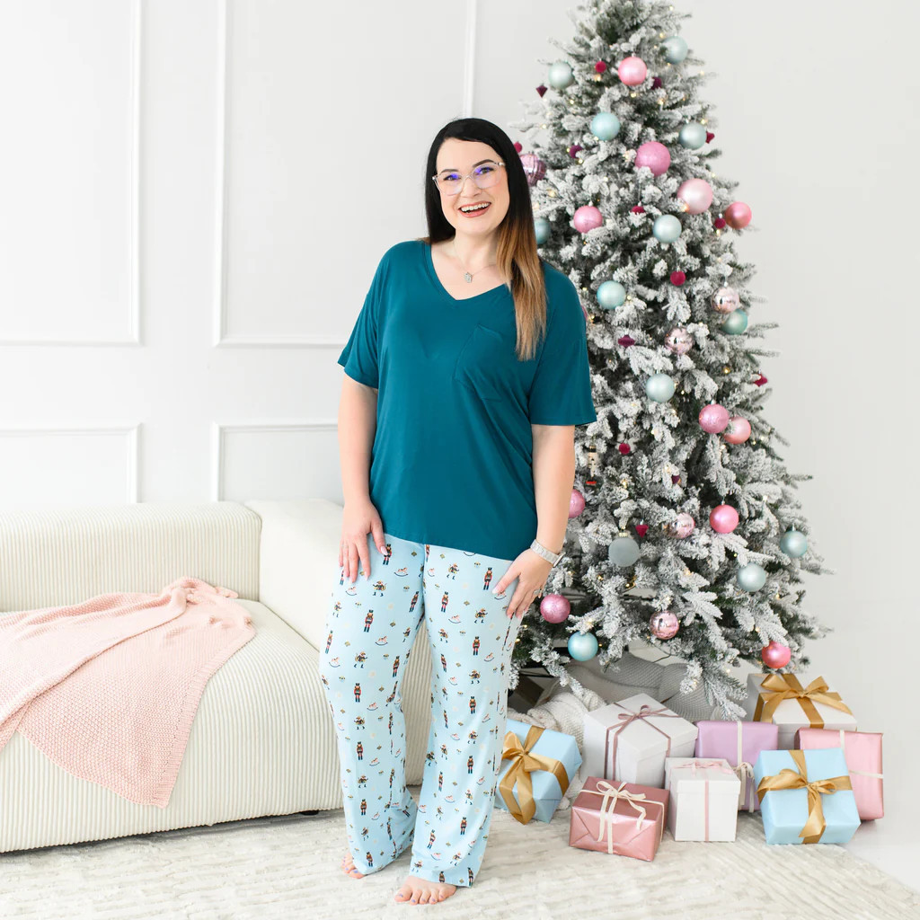 Women's Lounge Pants in Nutcracker | Kyte BABY