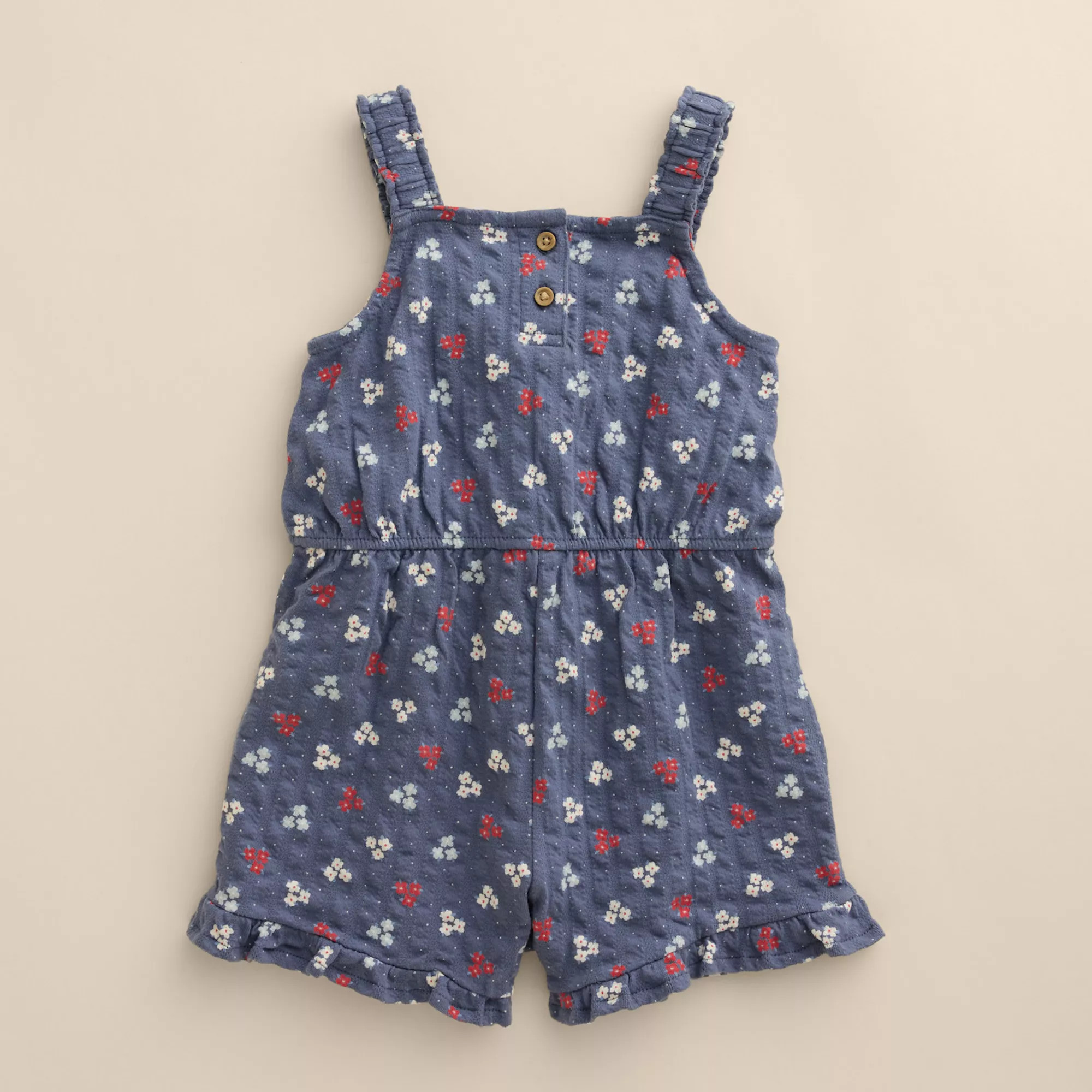 Baby & Toddler Little Co. by Lauren Conrad Henley Ruffle Romper | Kohl's