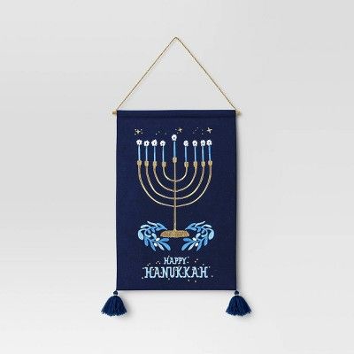 Happy Hanukkah Wall Hanging Art - Threshold™ | Target