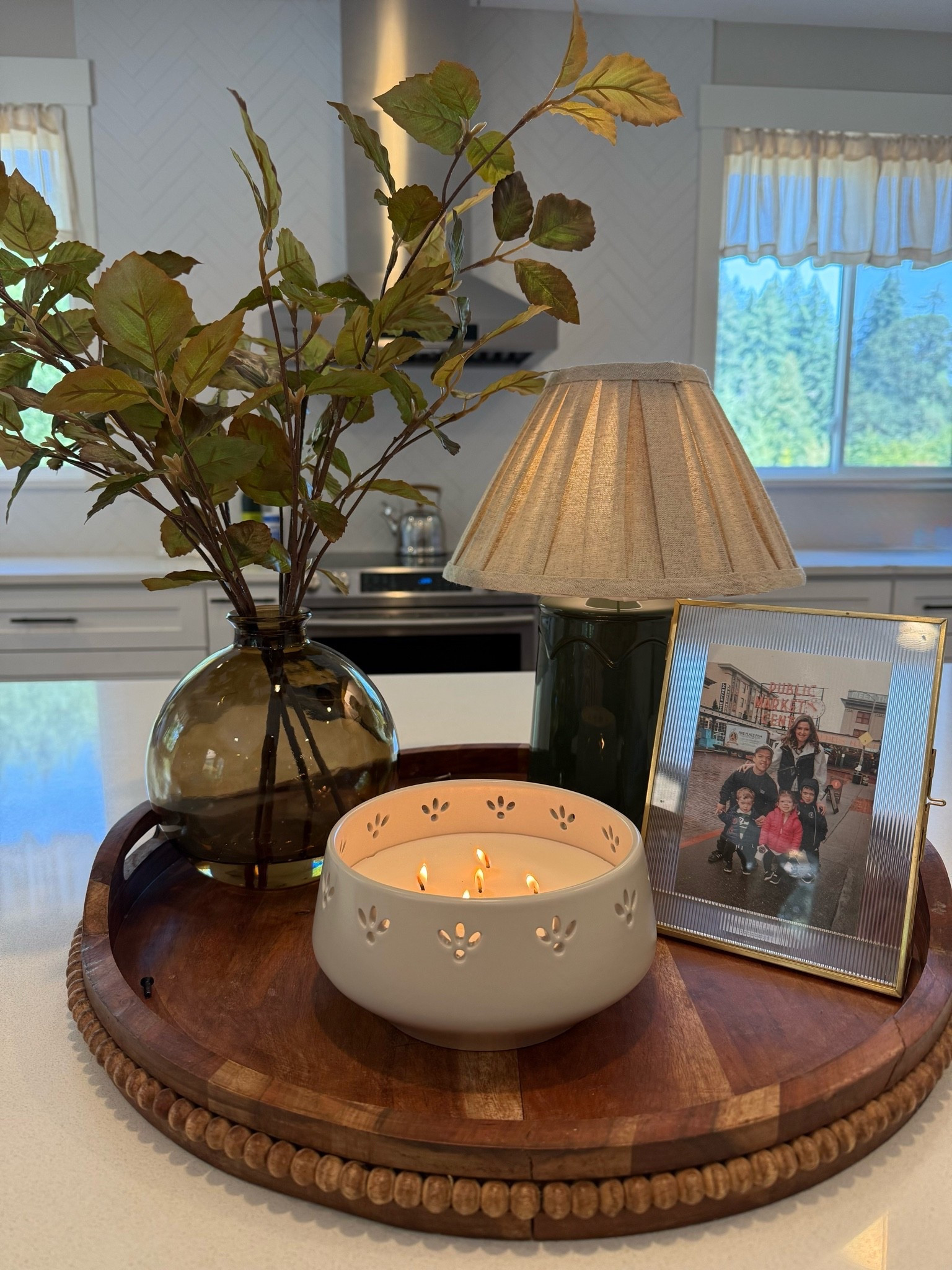 My fall centerpiece!