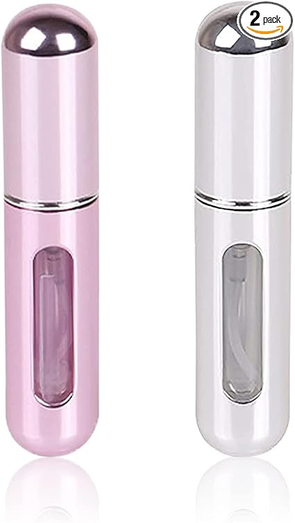 ROSARDEN Travel Mini perfume Refillable Atomizer Container, Portable, Travel Size, Scent Pump Cas... | Amazon (US)