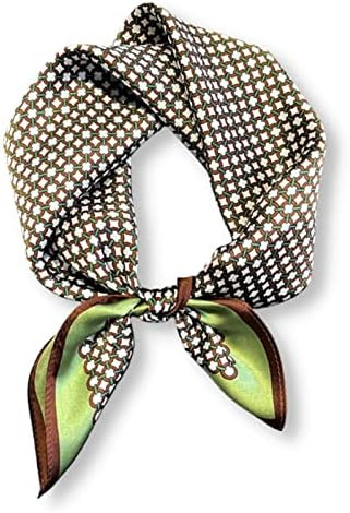 PoeticEHome 100% Mulberry Silk Neck Scarf for Women, 21 x 21 Inch | Amazon (US)