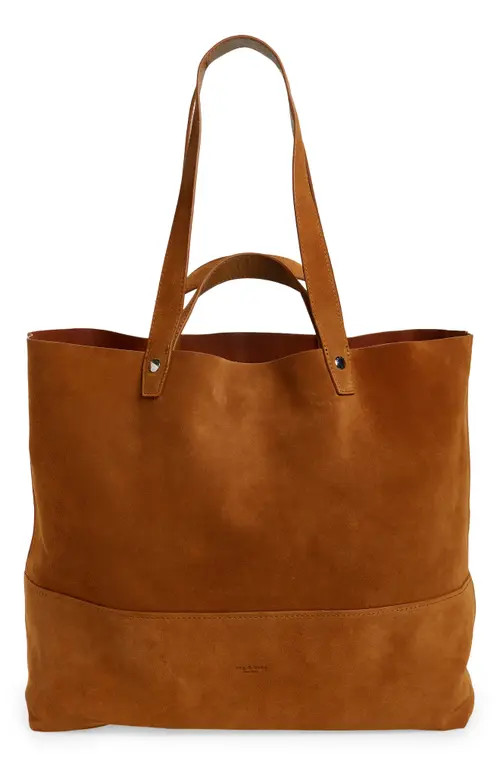 rag & bone Logan Leather Tote in Sabbiasd at Nordstrom | Nordstrom