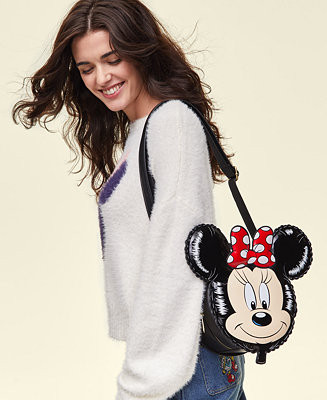 Disney | Macys Minnie Mouse Parade Balloon Convertible Mini Backpack & Crossbody Bag, Created for... | Macy's