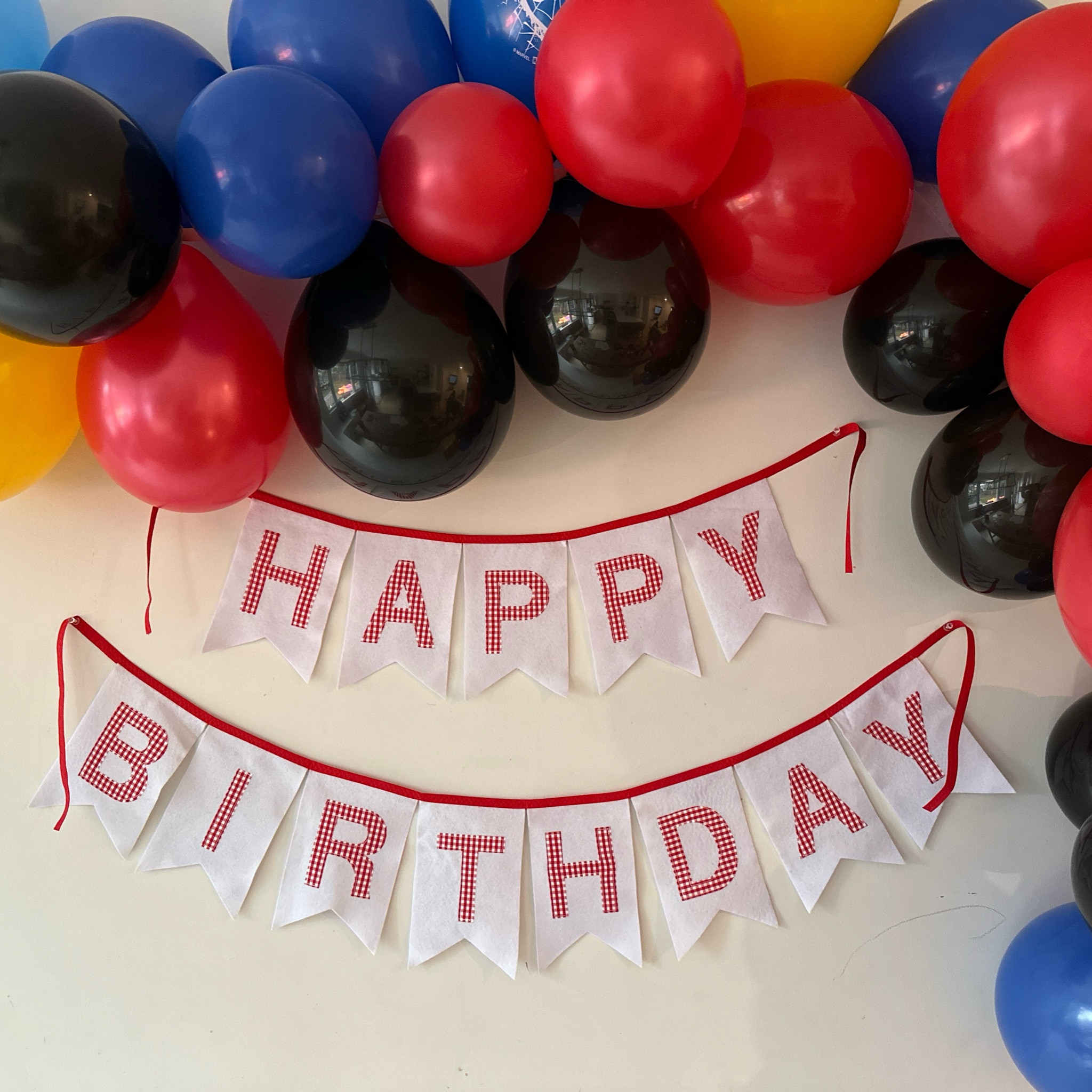 We use this birthday banner over and over again! Get one in colors that will match lots of themes over the years. 

#spidermanparty #spidey #preschoolparties #boymom #etsy

#LTKparties #LTKkids #LTKbaby