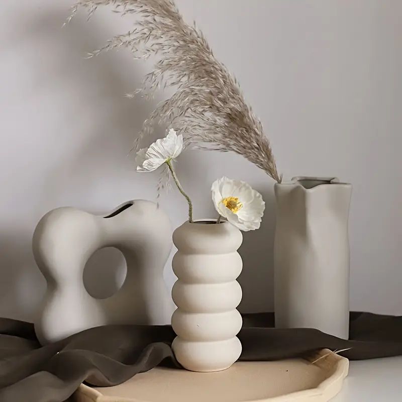 Abstract Irregular Embryo Ceramic Vase Decoration Home Decor - Temu | Temu Affiliate Program