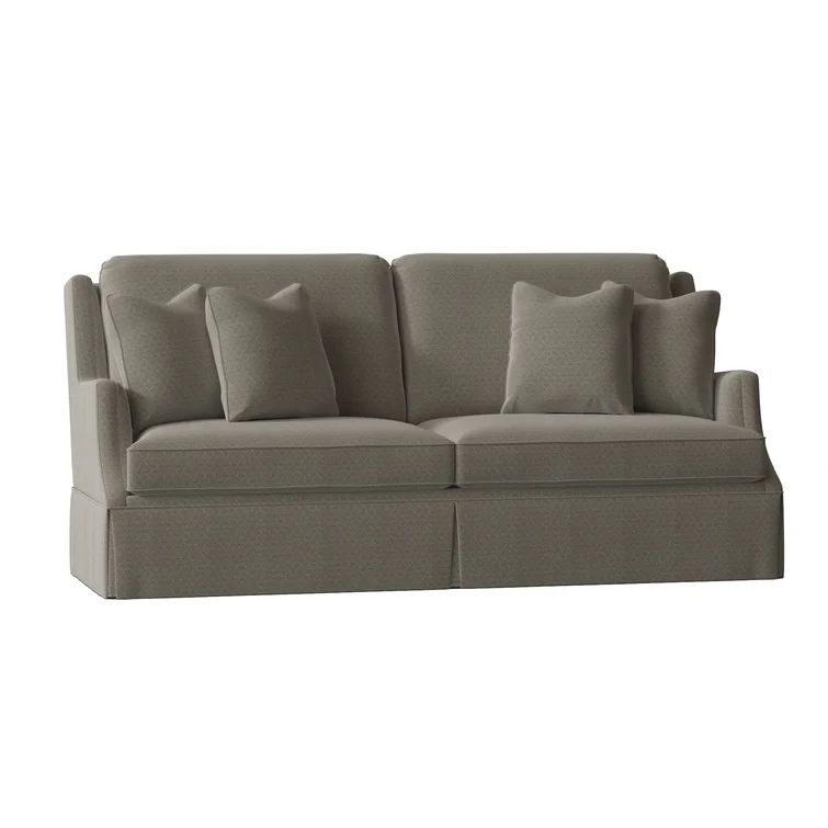 Savannah 87.5" Round Arm Sofa with Reversible Cushions | Wayfair Professional