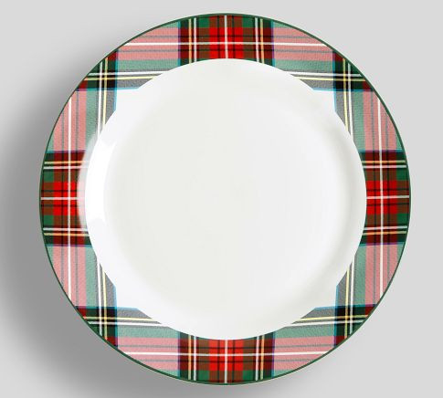 Stewart Plaid Dinnerware Collection | Pottery Barn (US)