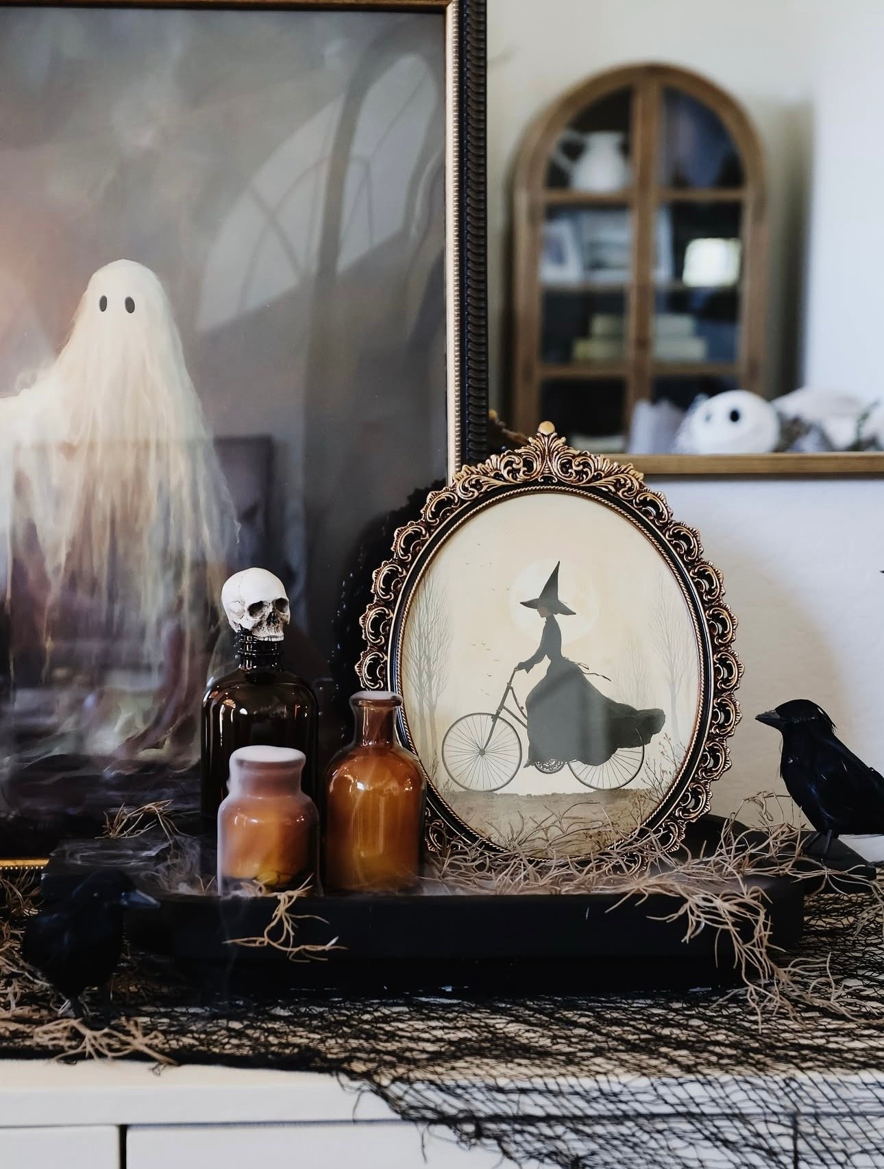 Halloween printed art for less than $5. Download and print from home or send to Walgreens for pick up! 

#LTKHome #LTKSeasonal